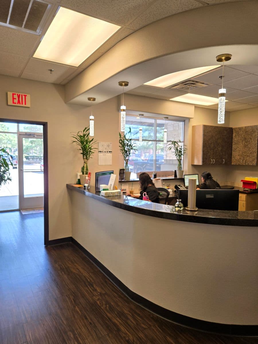 Smilecraft Dental reception desk